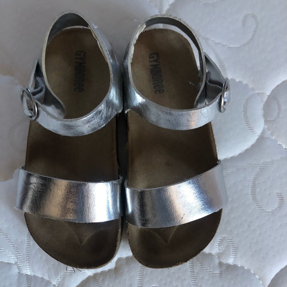 Gymboree Silver Toddler Sandals